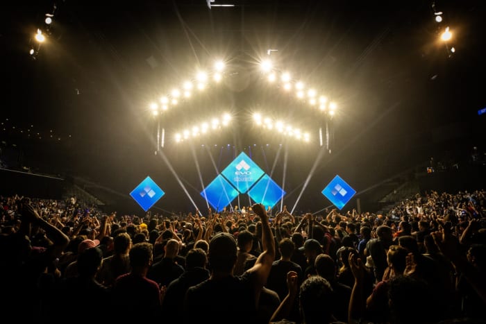 Evo 2023 Grand Finals crowd